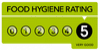 food hygiene rating 5